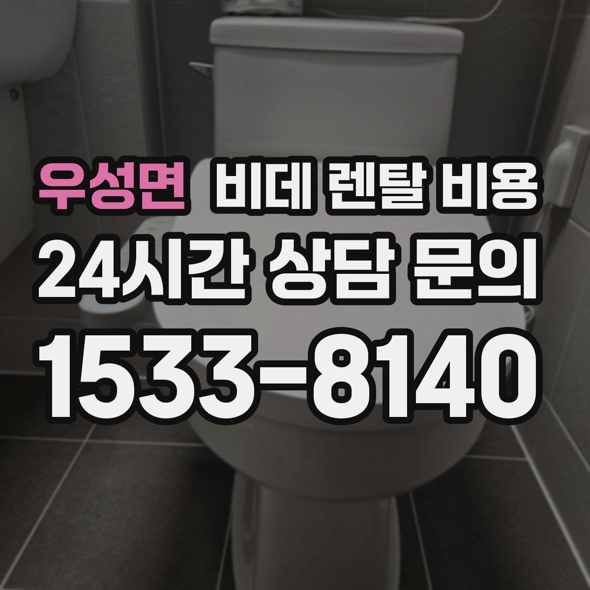우성면 비데 렌탈 비용