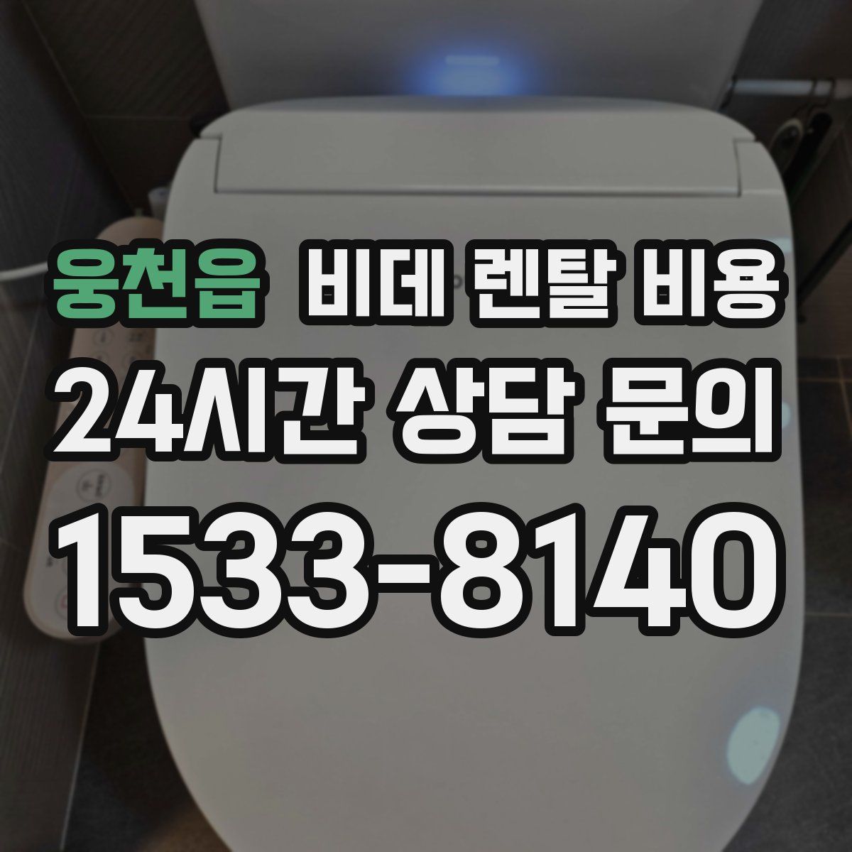 웅천읍 비데 렌탈 비용