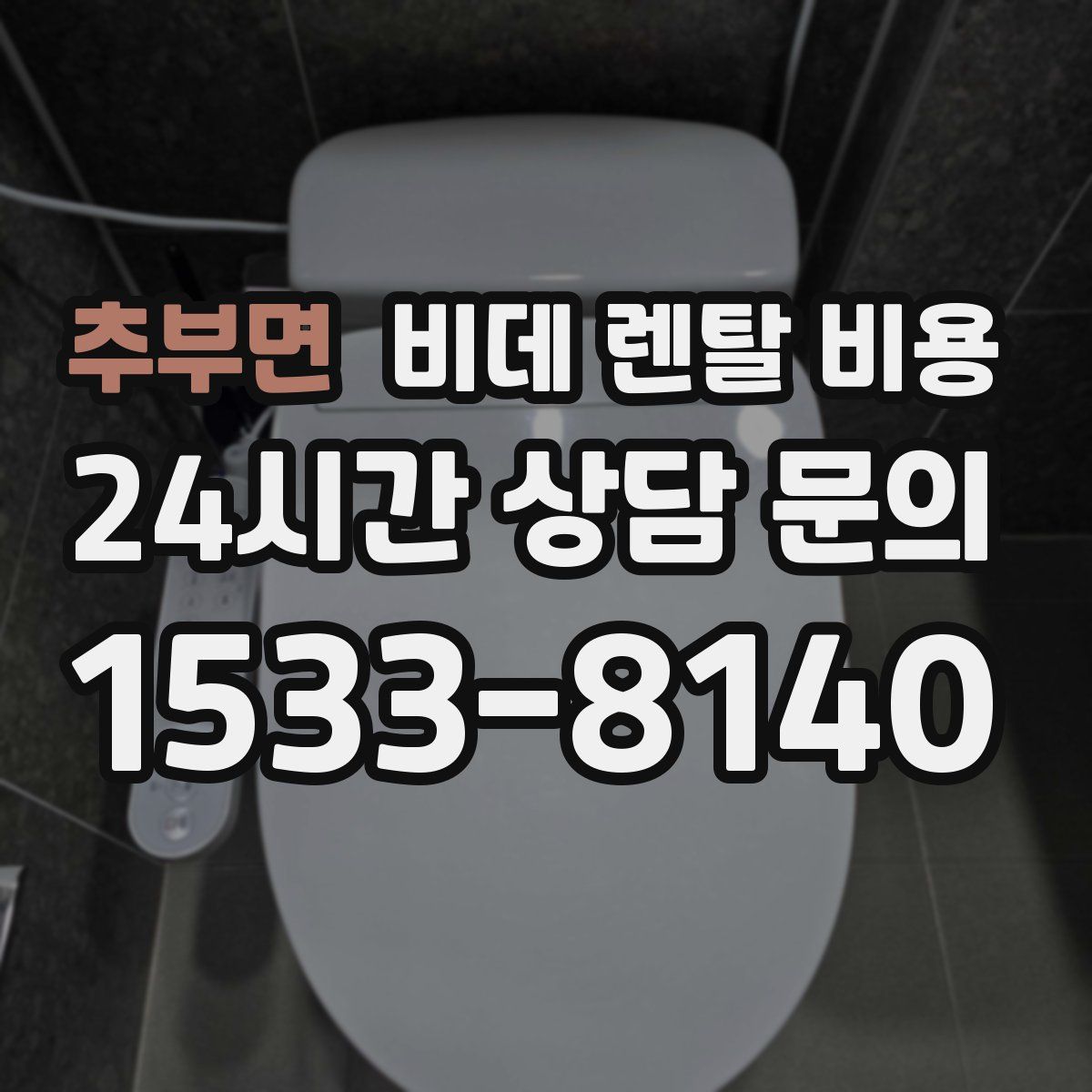 추부면 비데 렌탈 비용