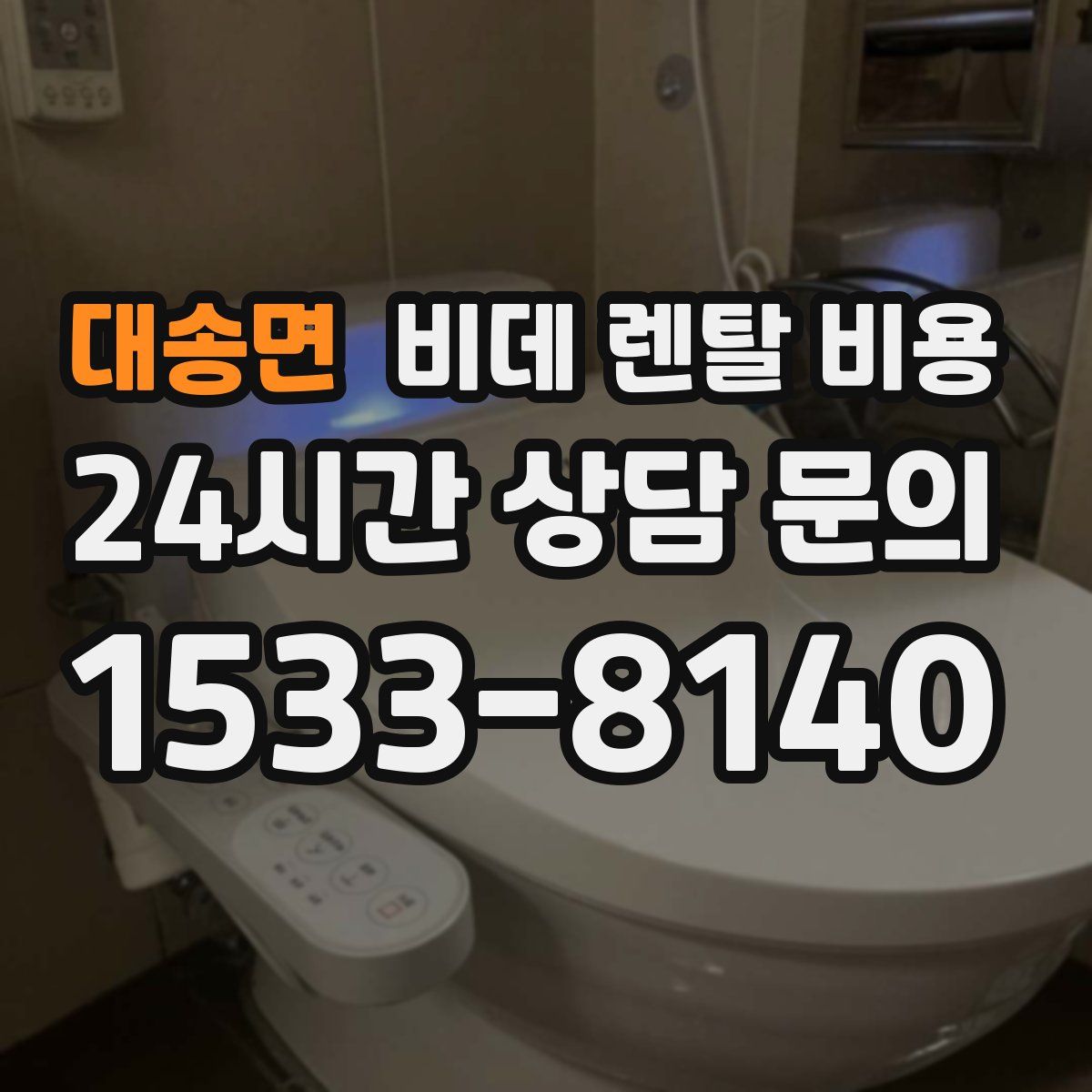 대송면 비데 렌탈 비용