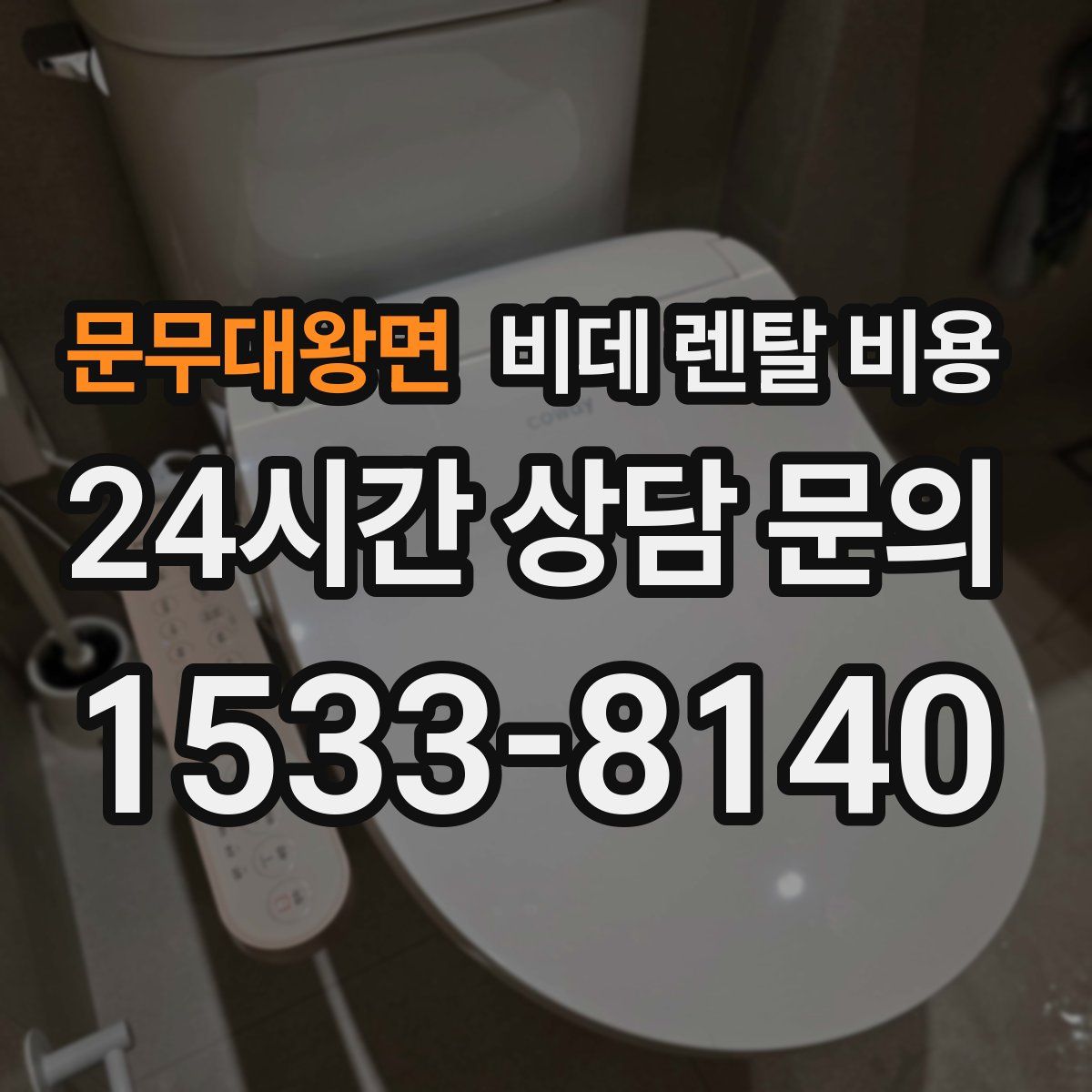 문무대왕면 비데 렌탈 비용