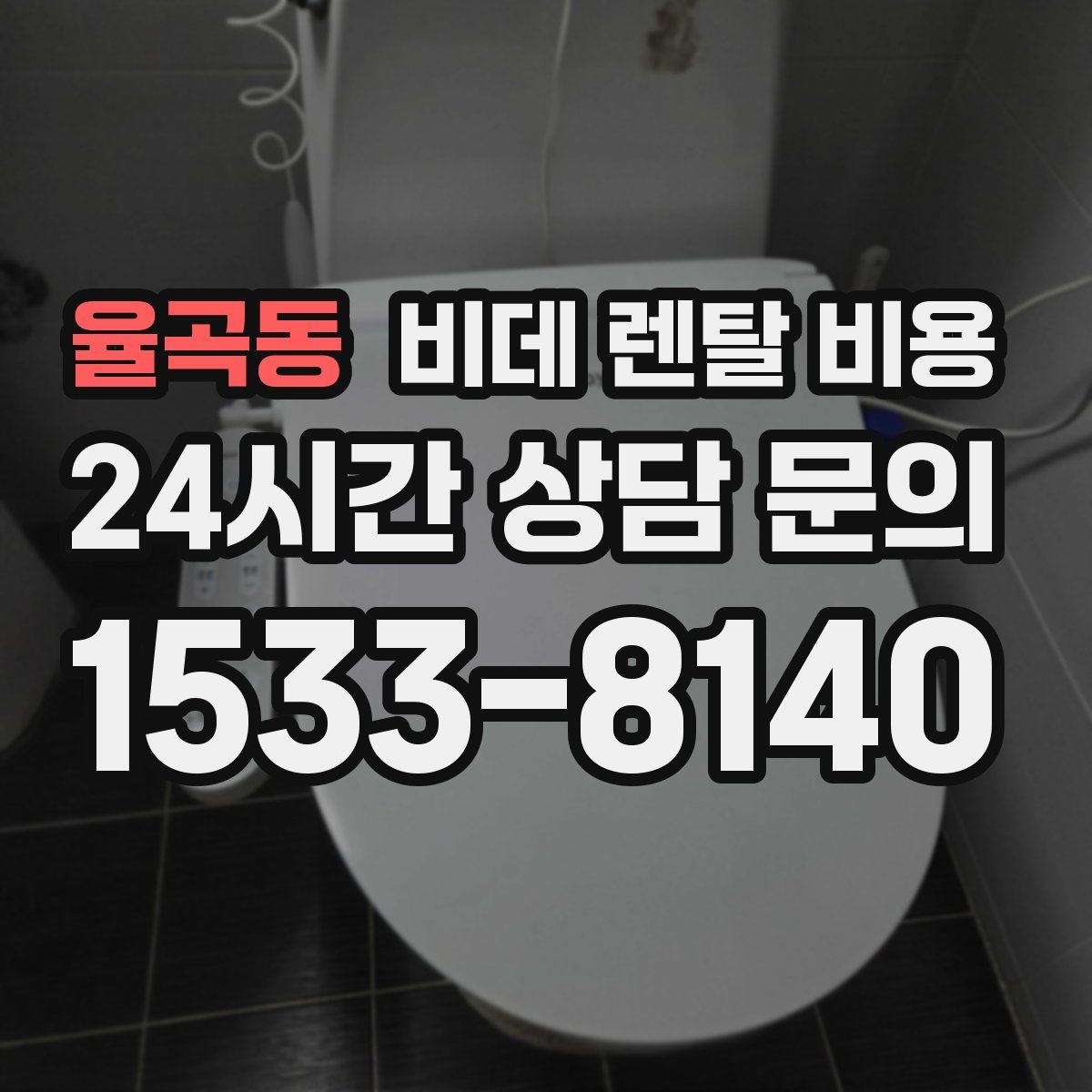 율곡동 비데 렌탈 비용