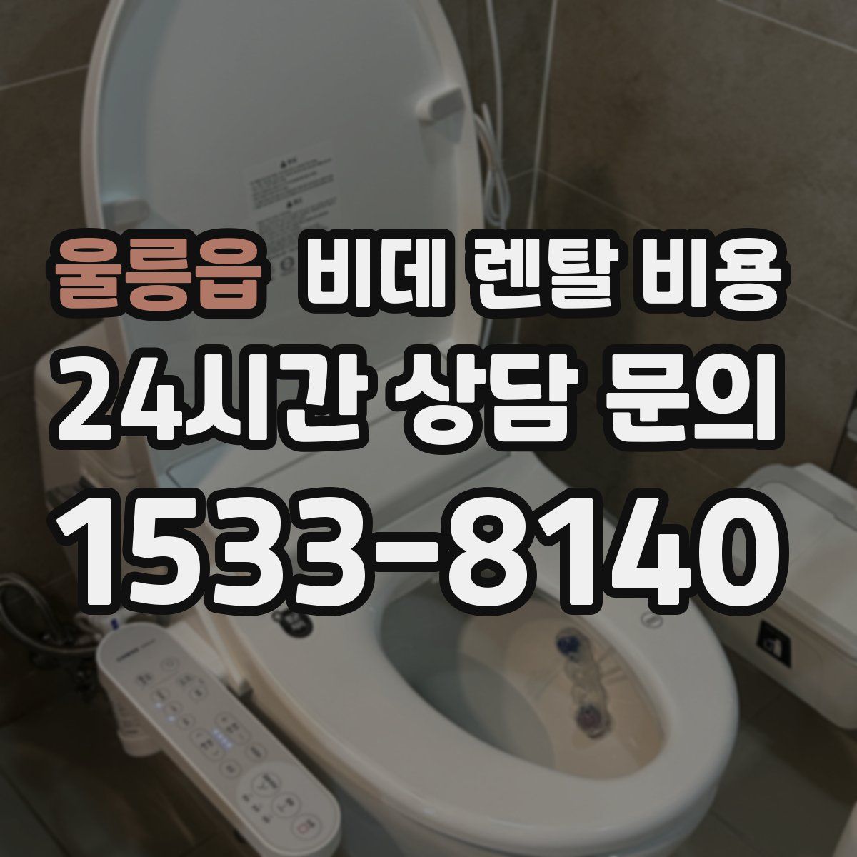 울릉읍 비데 렌탈 비용