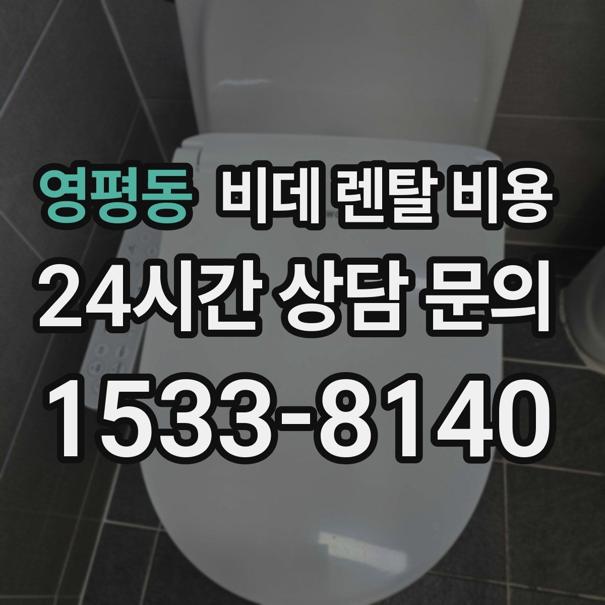 영평동 비데 렌탈 비용 모델별 차이가 생기는 이유