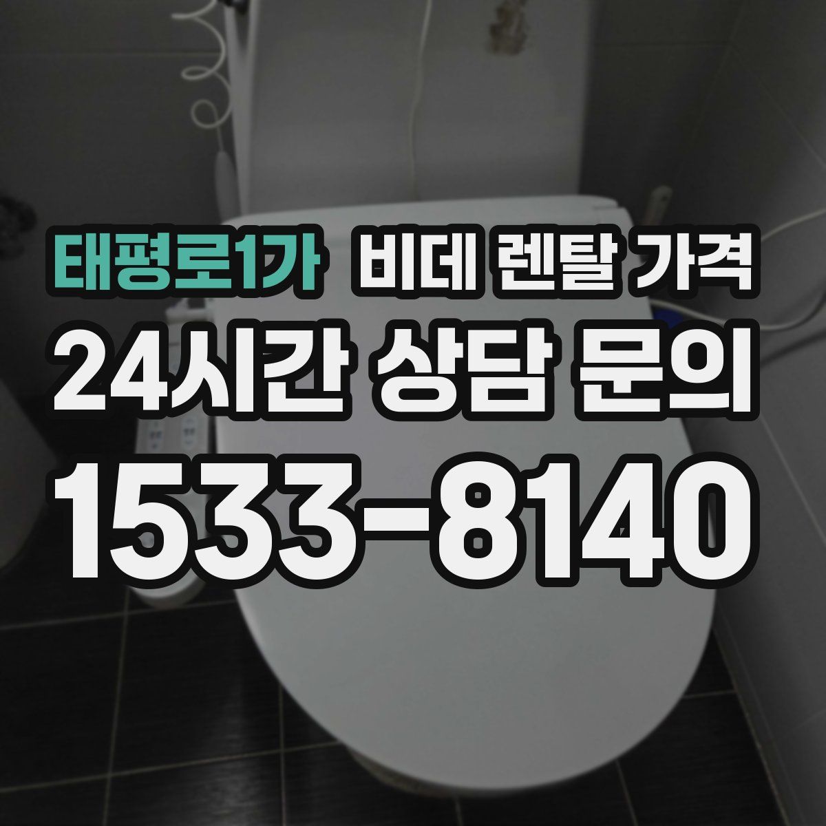태평로1가 비데 렌탈 가격