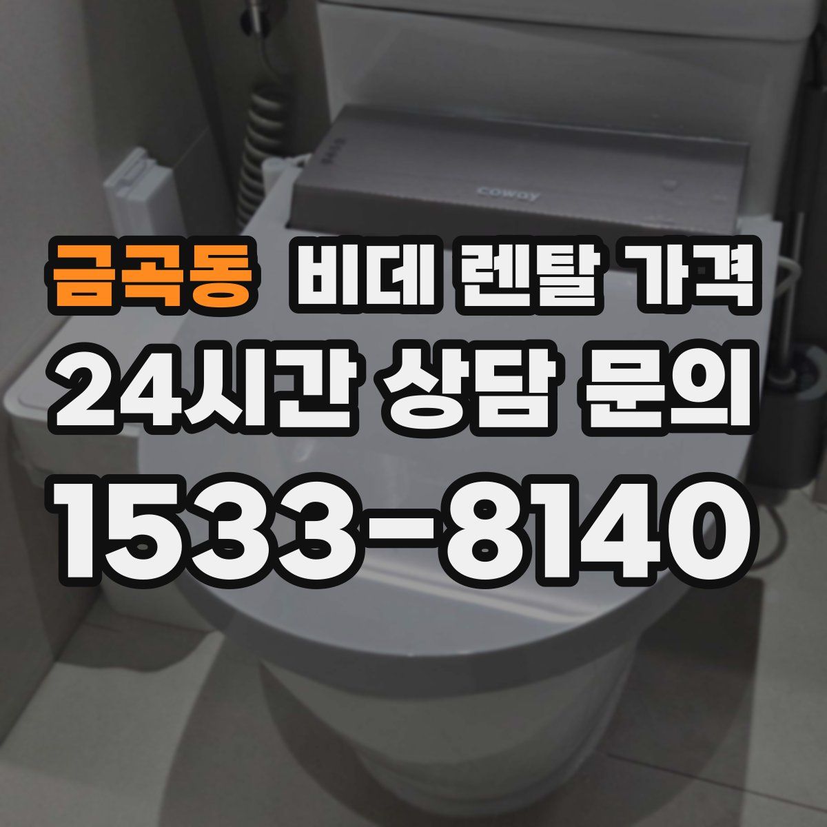 금곡동 비데 렌탈 가격