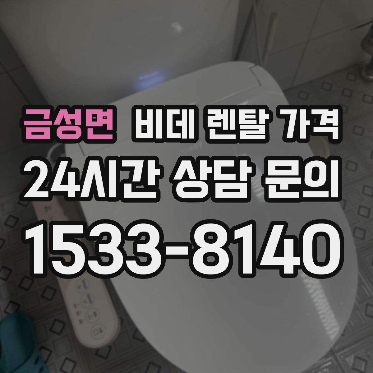 금성면 비데 렌탈 가격