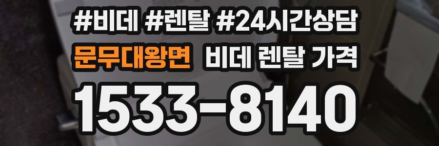 문무대왕면 비데 렌탈 가격