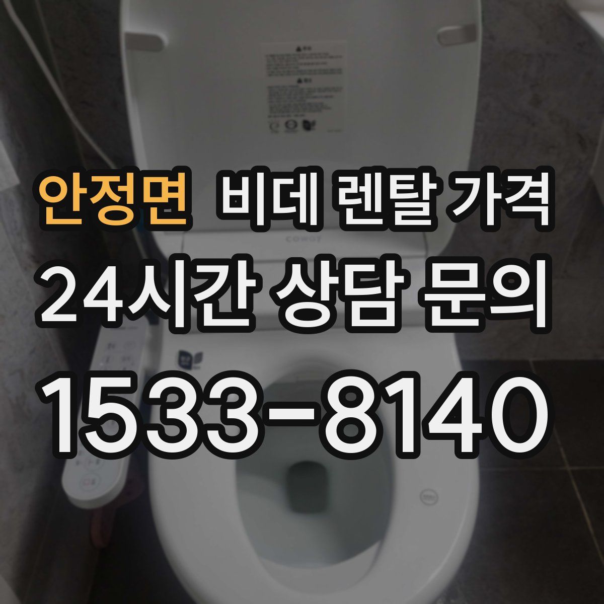 안정면 비데 렌탈 가격