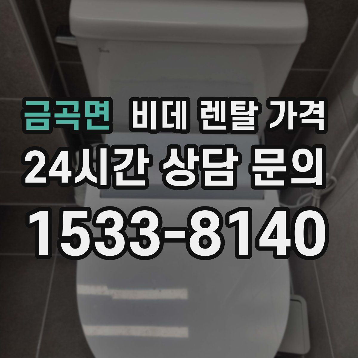 금곡면 비데 렌탈 가격