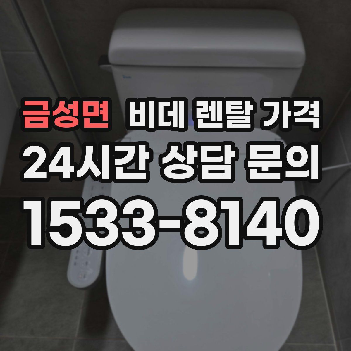 금성면 비데 렌탈 가격