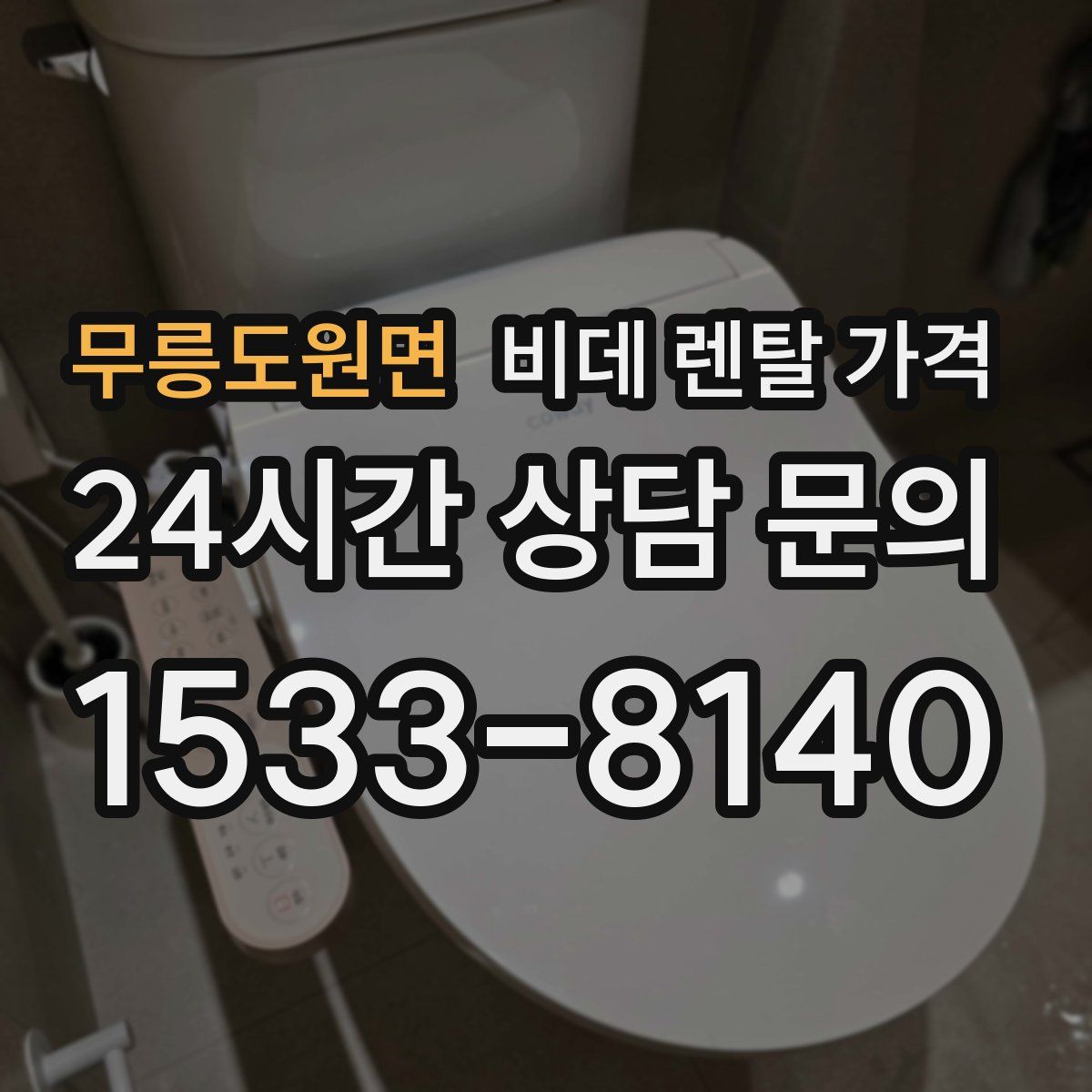 무릉도원면 비데 렌탈 가격