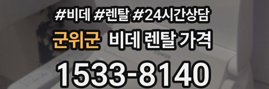 군위군 비데 렌탈 가격