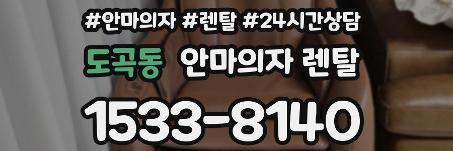 도곡동 안마의자 렌탈