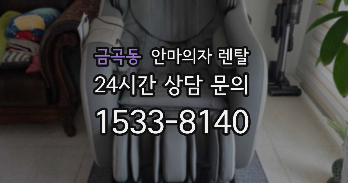 금곡동 안마의자 렌탈