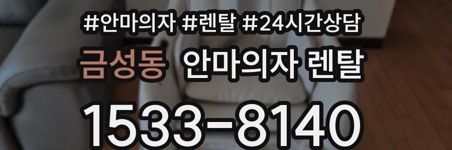 금성동 안마의자 렌탈