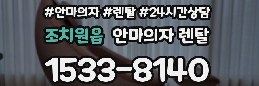 조치원읍 안마의자 렌탈