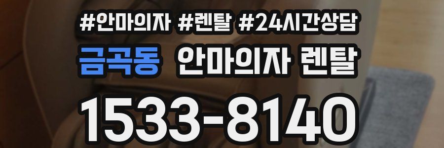 금곡동 안마의자 렌탈