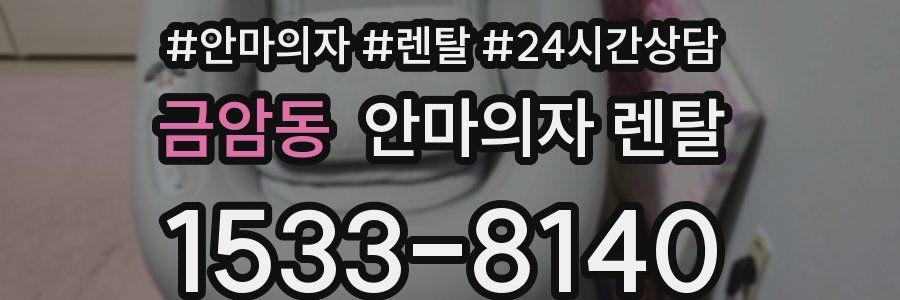 금암동 안마의자 렌탈