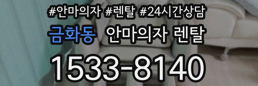 금화동 안마의자 렌탈