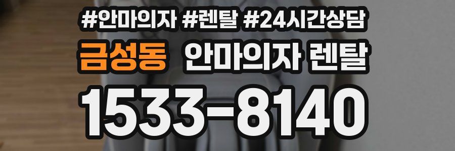 금성동 안마의자 렌탈