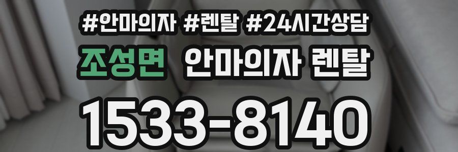 조성면 안마의자 렌탈