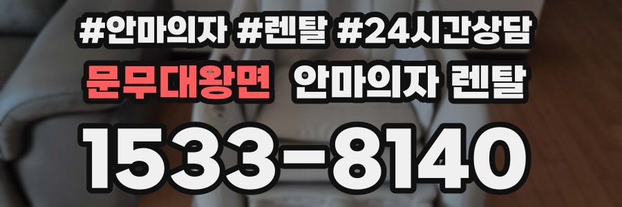 문무대왕면 안마의자 렌탈