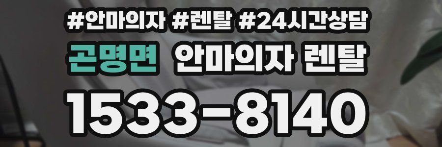 곤명면 안마의자 렌탈