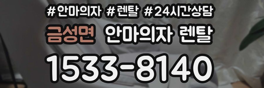 금성면 안마의자 렌탈