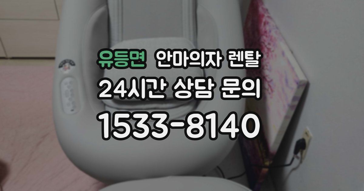 유등면 안마의자 렌탈