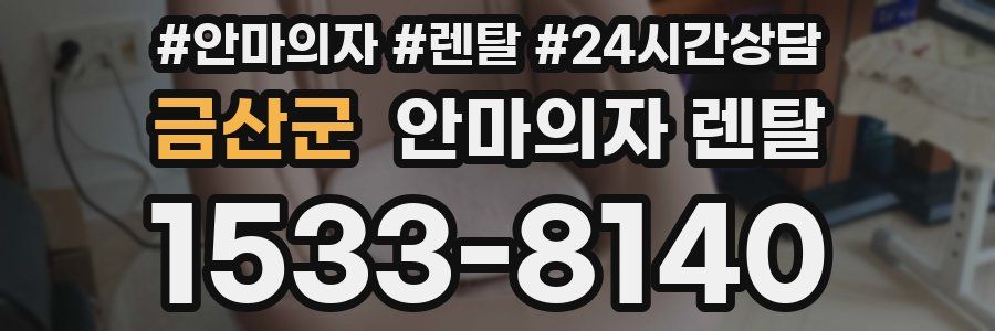 금산군 안마의자 렌탈