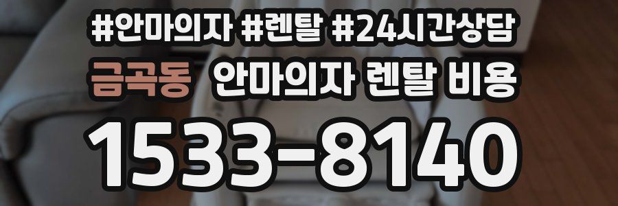 금곡동 안마의자 렌탈 비용