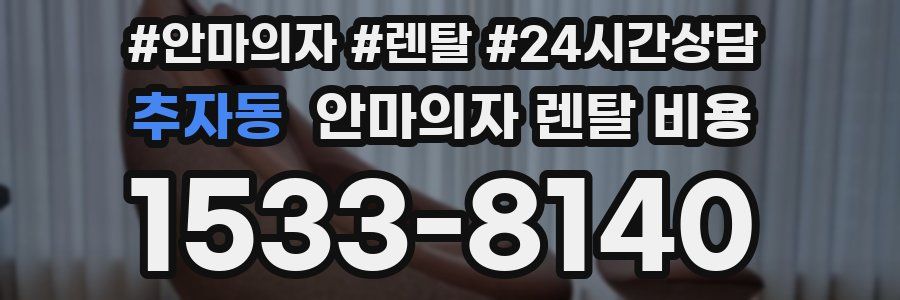 추자동 안마의자 렌탈 비용