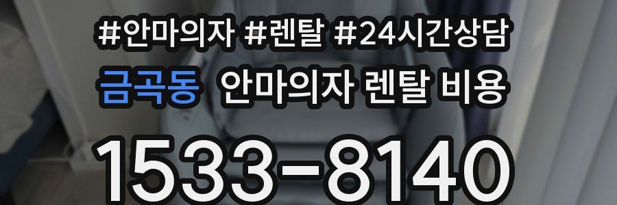 금곡동 안마의자 렌탈 비용