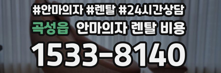 곡성읍 안마의자 렌탈 비용