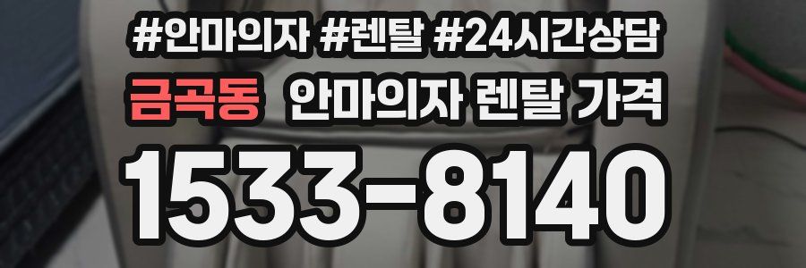 금곡동 안마의자 렌탈 가격