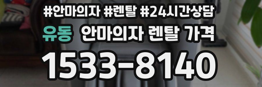 유동 안마의자 렌탈 가격