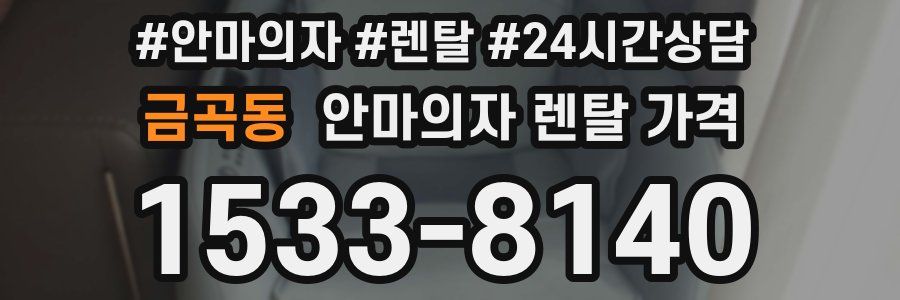 금곡동 안마의자 렌탈 가격