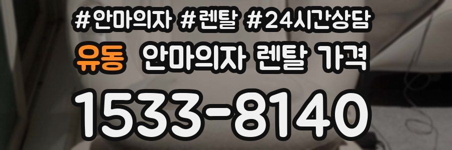 유동 안마의자 렌탈 가격