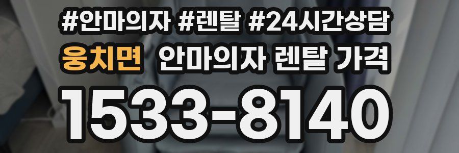 웅치면 안마의자 렌탈 가격