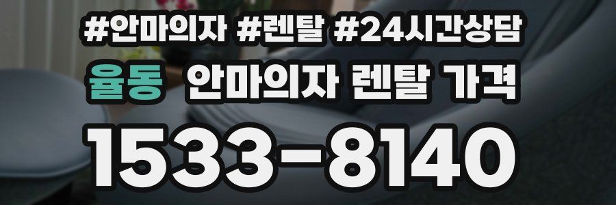 율동 안마의자 렌탈 가격