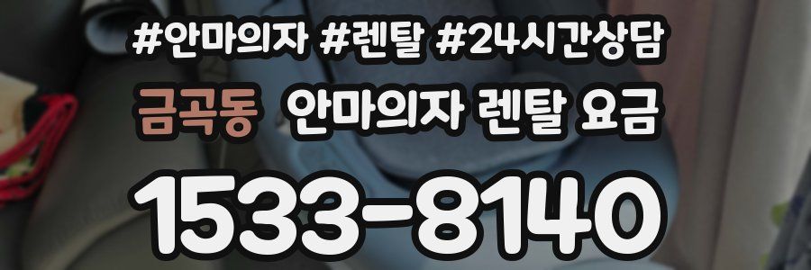 금곡동 안마의자 렌탈 요금