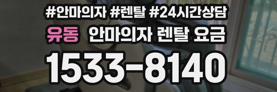 유동 안마의자 렌탈 요금