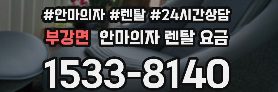 부강면 안마의자 렌탈 요금