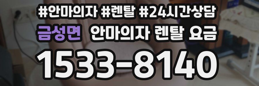 금성면 안마의자 렌탈 요금