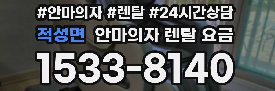 적성면 안마의자 렌탈 요금
