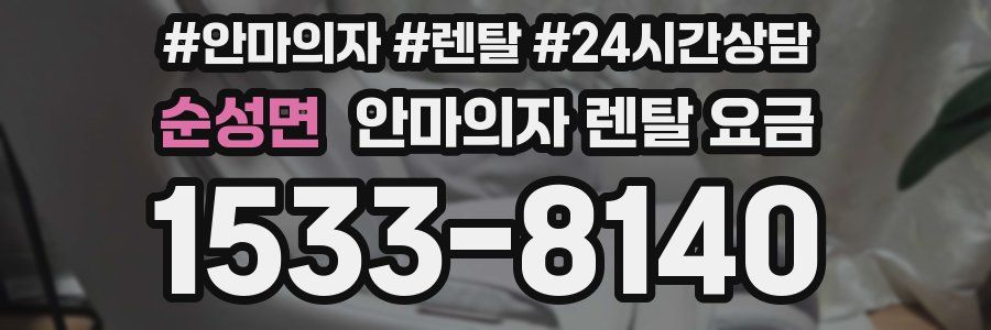 순성면 안마의자 렌탈 요금