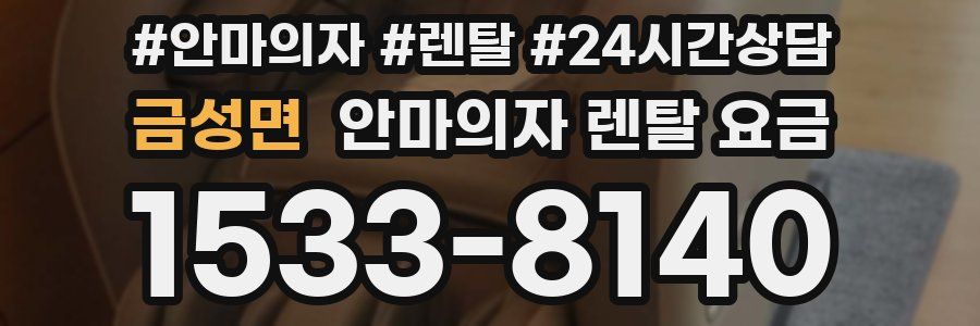 금성면 안마의자 렌탈 요금