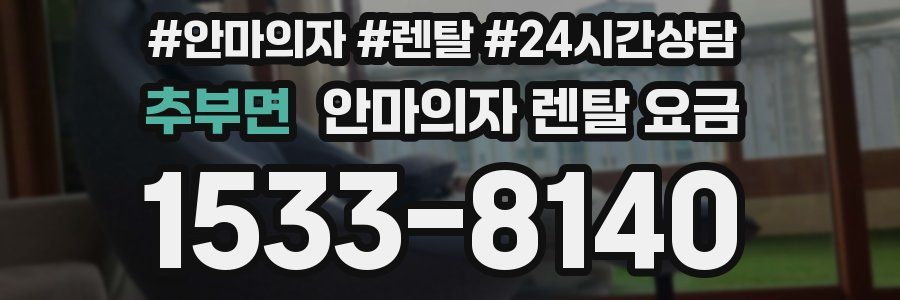추부면 안마의자 렌탈 요금