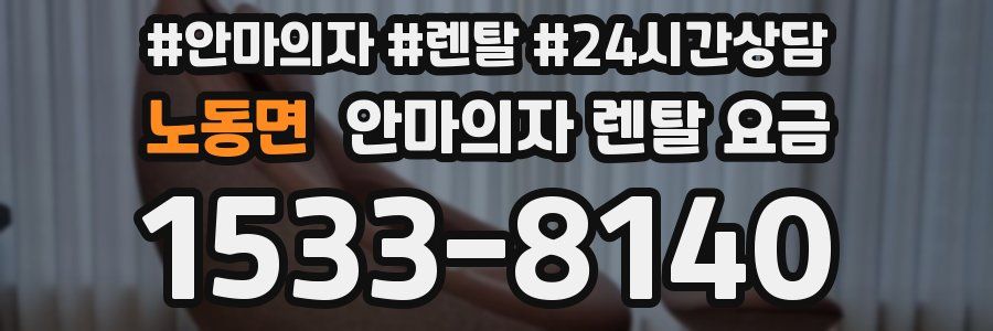 노동면 안마의자 렌탈 요금